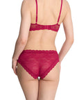 Sheer Lingerie Natori Bras Feathers Contour Lace Plunge Bra