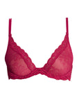 Sheer Lingerie Natori Bras Primrose Lace / 32B Feathers Contour Lace Plunge Bra