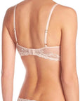 Sheer Lingerie Natori Bras Feathers Contour Plunge Bra Bundle Set
