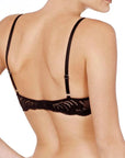 Sheer Lingerie Natori Bras Feathers Contour Plunge Bra Bundle Set