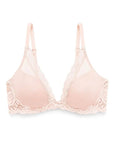 Sheer Lingerie Natori Bras Cameo Rose / 30A Feathers Contour Plunge Bra
