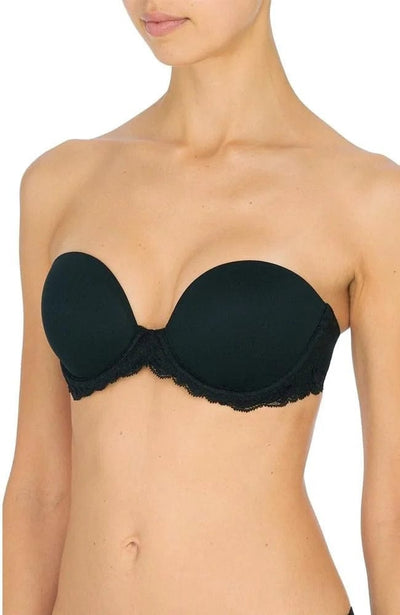 Feathers Multi-way Plunge Strapless Bra-Bras-Natori-SHEER, SHEER, Luxury lingerie brand, Luxury lingerie Hong Kong, Designer lingerie HK, Designer lingerie online, International luxury lingerie, Luxury lingerie gift ideas, buy lingerie online, Designer lingerie global delivery, Luxury lingerie shipping to Australia, Luxury lingerie shipping to Singapore