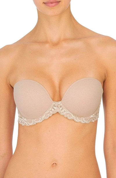 Feathers Multi-way Plunge Strapless Bra-Bras-Natori-SHEER, SHEER, Luxury lingerie brand, Luxury lingerie Hong Kong, Designer lingerie HK, Designer lingerie online, International luxury lingerie, Luxury lingerie gift ideas, buy lingerie online, Designer lingerie global delivery, Luxury lingerie shipping to Australia, Luxury lingerie shipping to Singapore