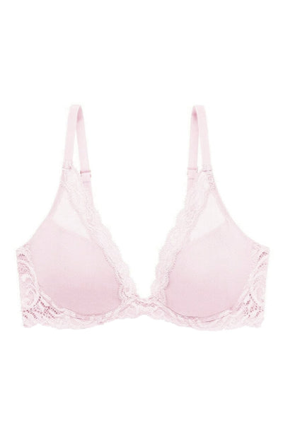 Sheer Lingerie Natori Bras Feathers Plunge T-shirt Bra