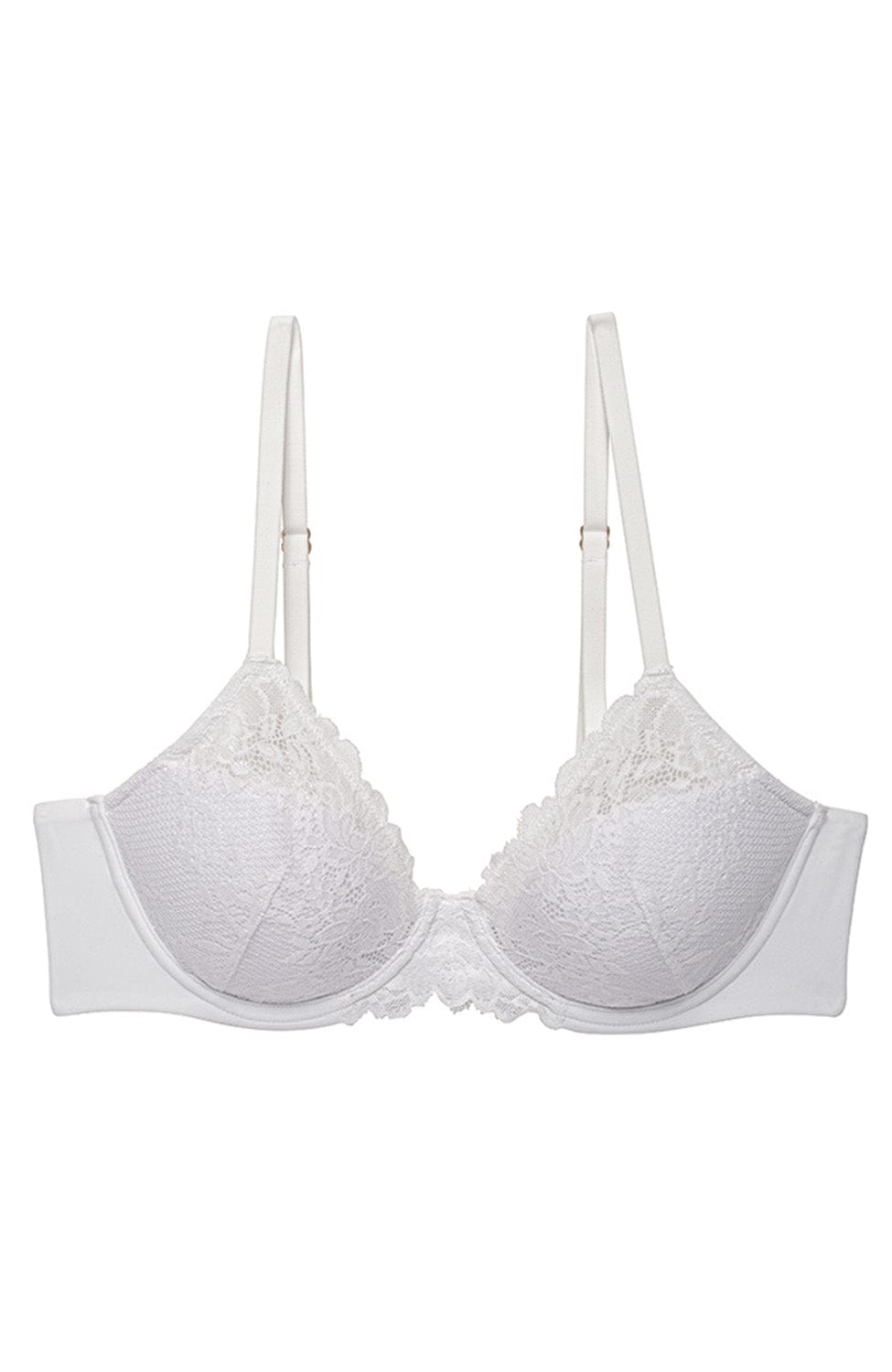 Sheer Lingerie Natori Bras White / 2501 / 32A Heavenly Lace Contour Bra