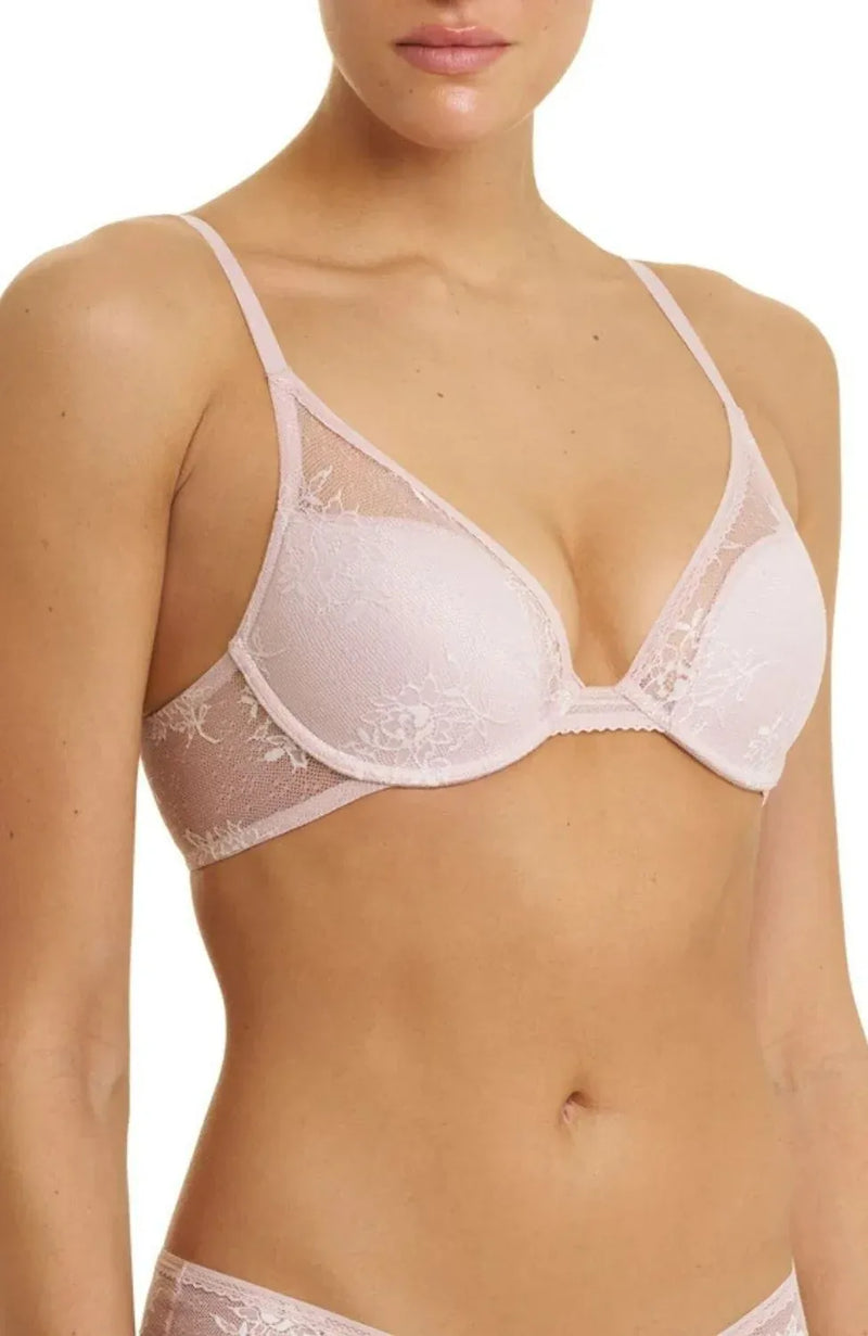 Sheer Lingerie Natori Bras Love Lace Convertible Push Up Bra