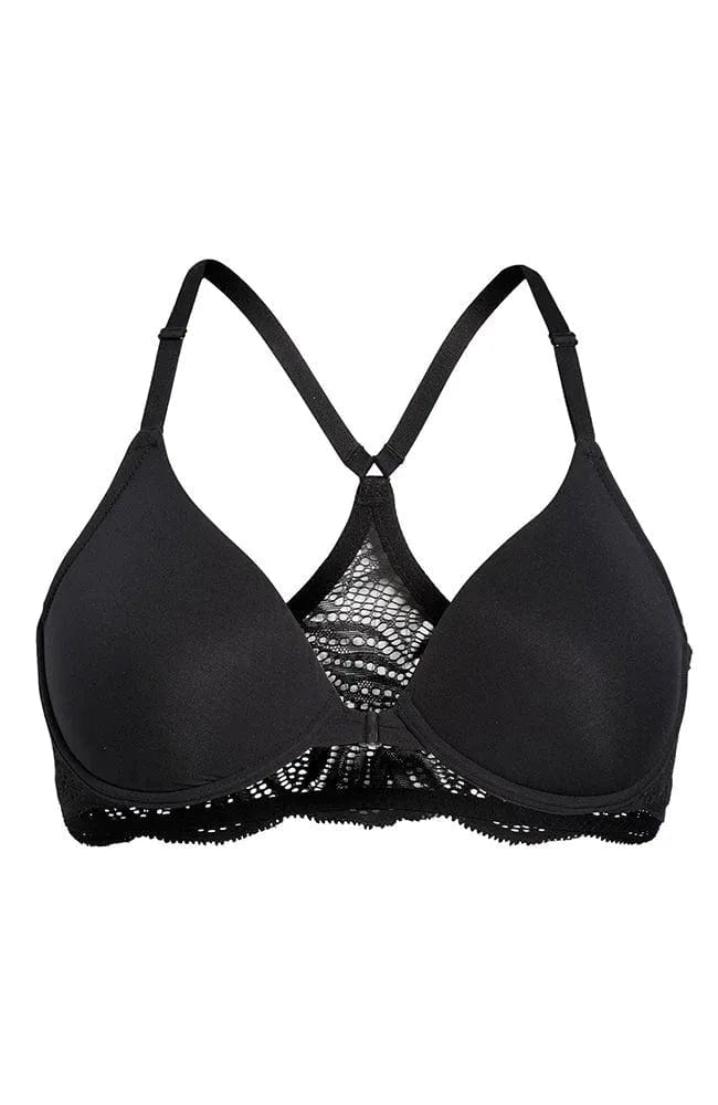 Sheer Lingerie Natori Bras Black / 30C Lush Front Close Contour Bra