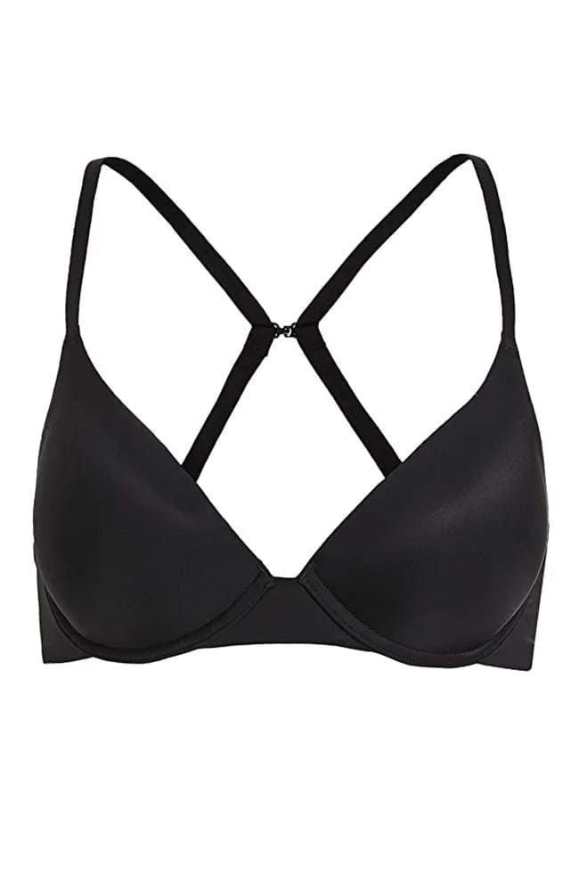 Sheer Lingerie Natori Bras Black / 9001 / 30A Minimal Convertible Push Up T-Shirt Bra