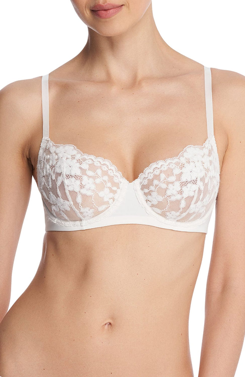 Plush Romance Balconette Underwire Bra-Bras-Natori-SHEER, SHEER, Luxury lingerie brand, Luxury lingerie Hong Kong, Designer lingerie HK, Designer lingerie online, International luxury lingerie, Luxury lingerie gift ideas, buy lingerie online, Designer lingerie global delivery, Luxury lingerie shipping to Australia, Luxury lingerie shipping to Singapore