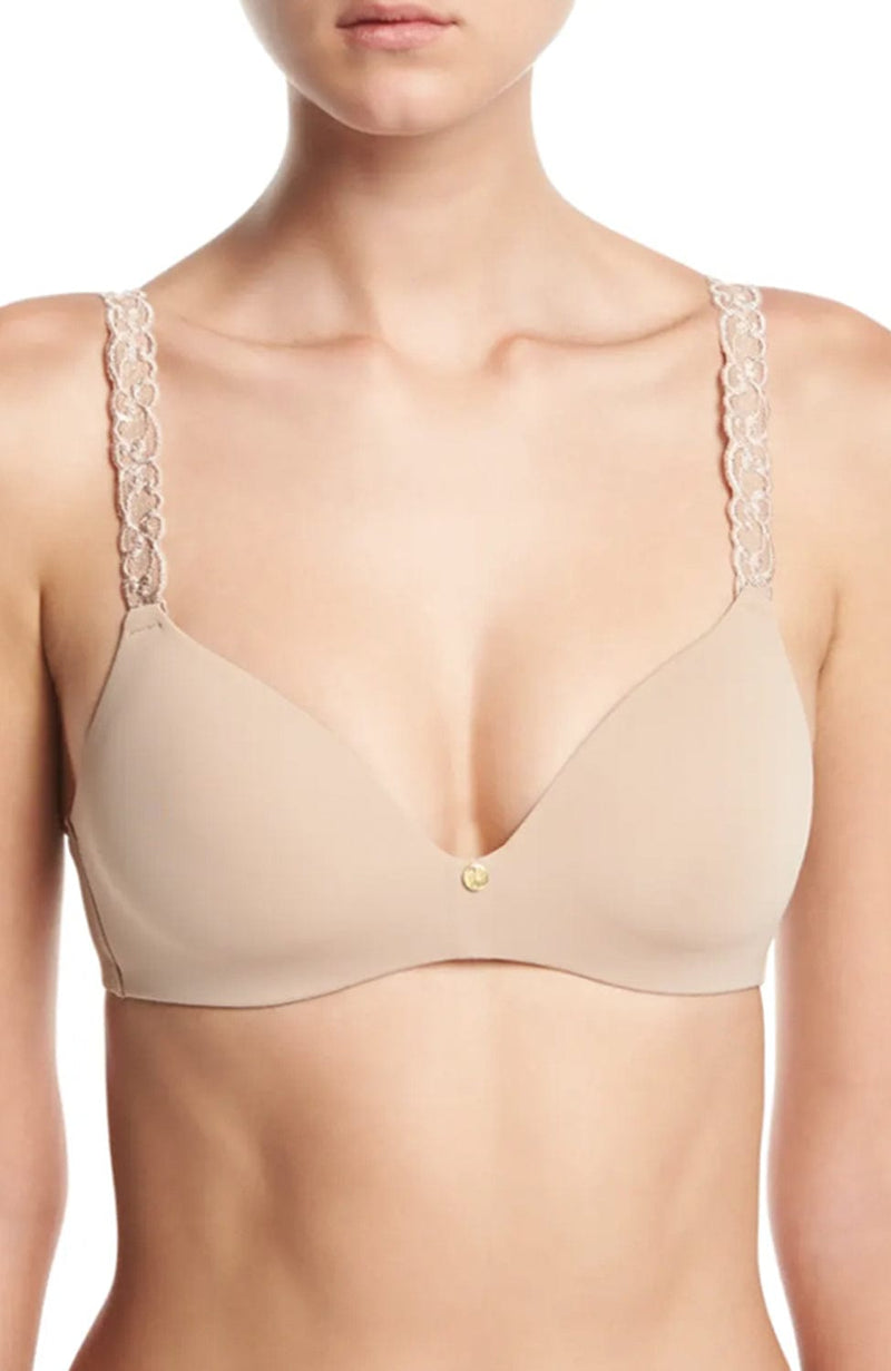 Pure Luxe Wireless Contour Bra-Bras-Natori-SHEER, SHEER, Luxury lingerie brand, Luxury lingerie Hong Kong, Designer lingerie HK, Designer lingerie online, International luxury lingerie, Luxury lingerie gift ideas, buy lingerie online, Designer lingerie global delivery, Luxury lingerie shipping to Australia, Luxury lingerie shipping to Singapore