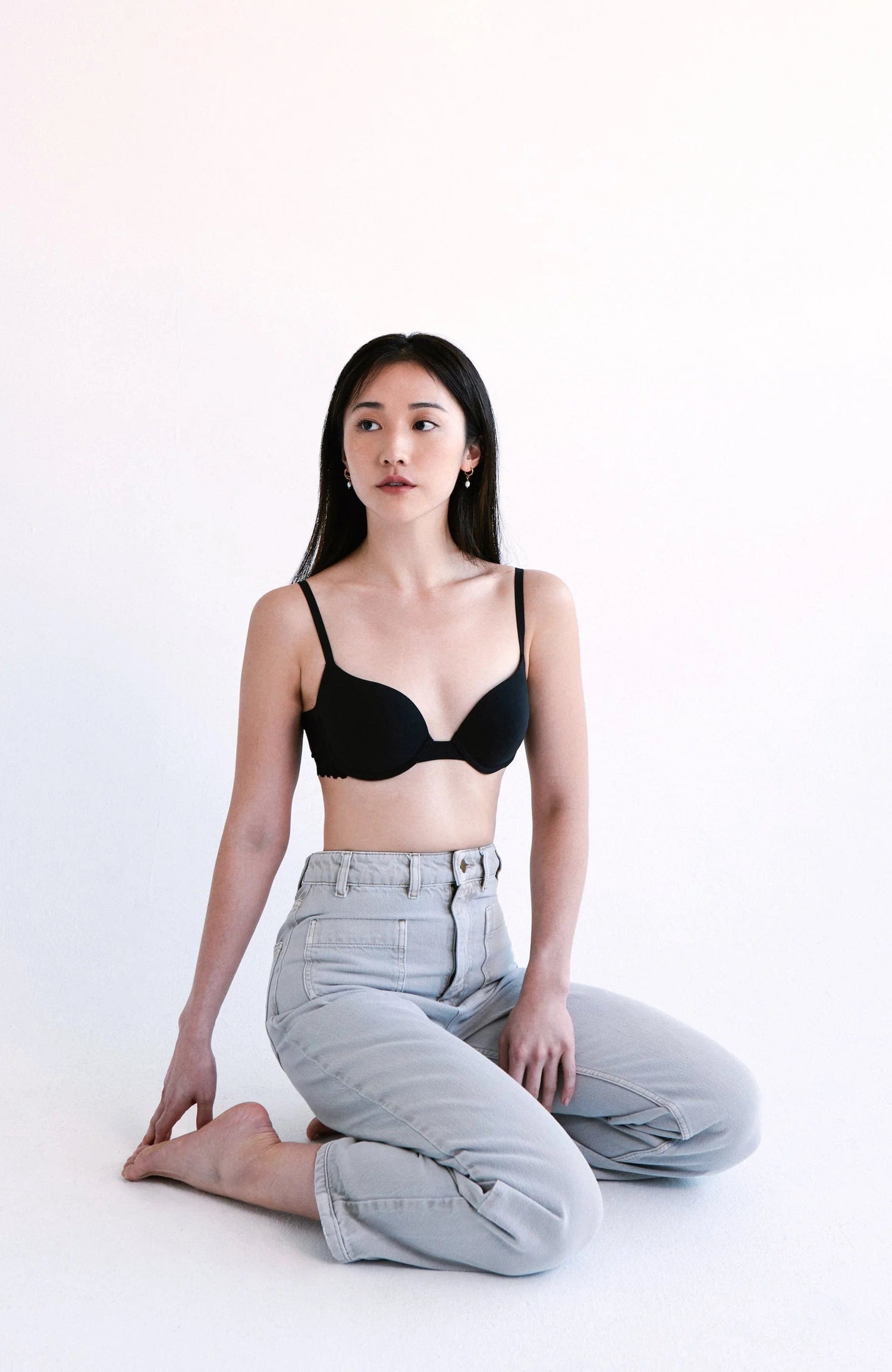 Sheer Lingerie Natori Bras Sheer Glamour Push Up Underwire Bra