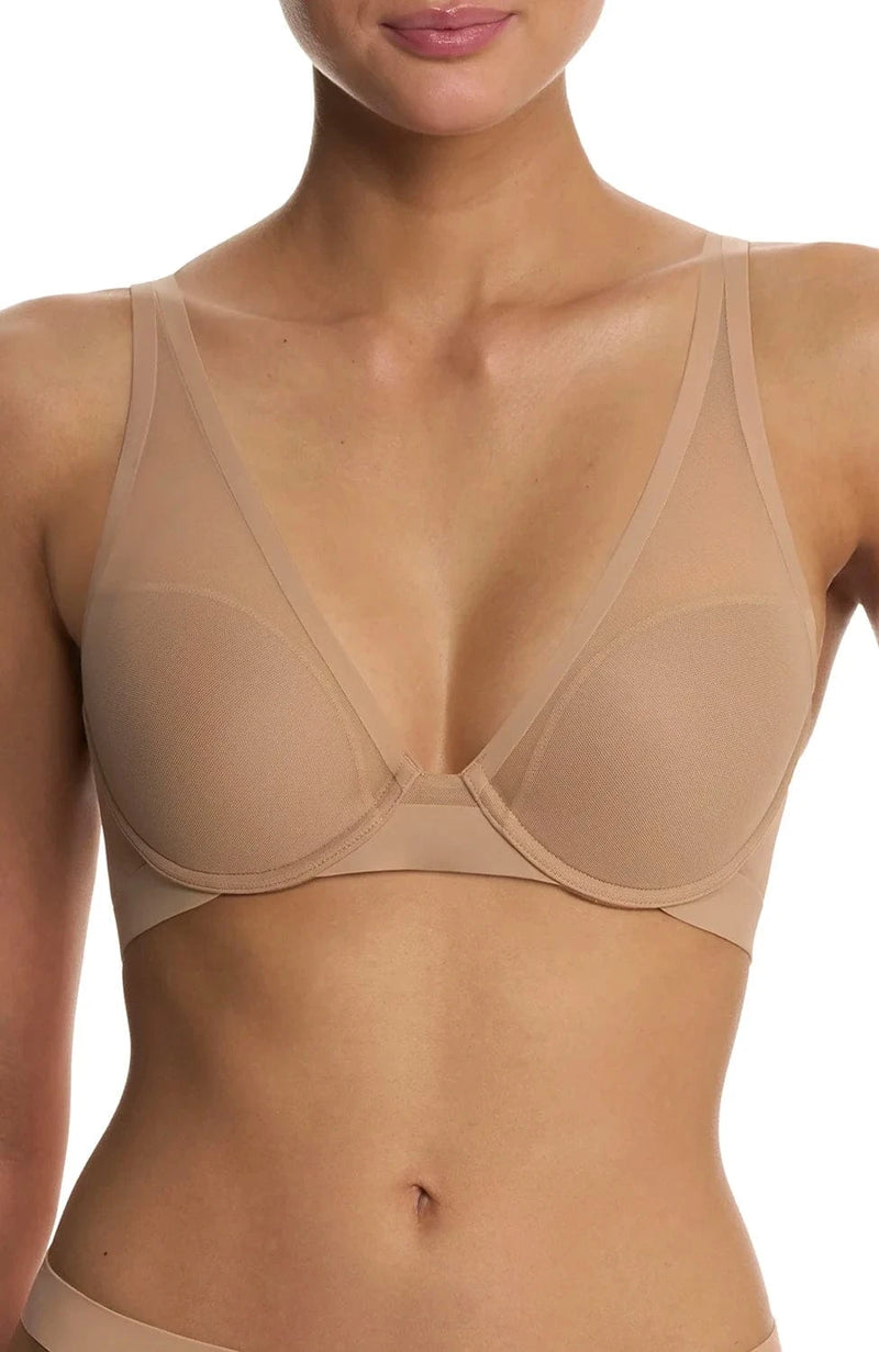 Sheer Lingerie Natori Bras True Zen Plunge T-Shirt Bra