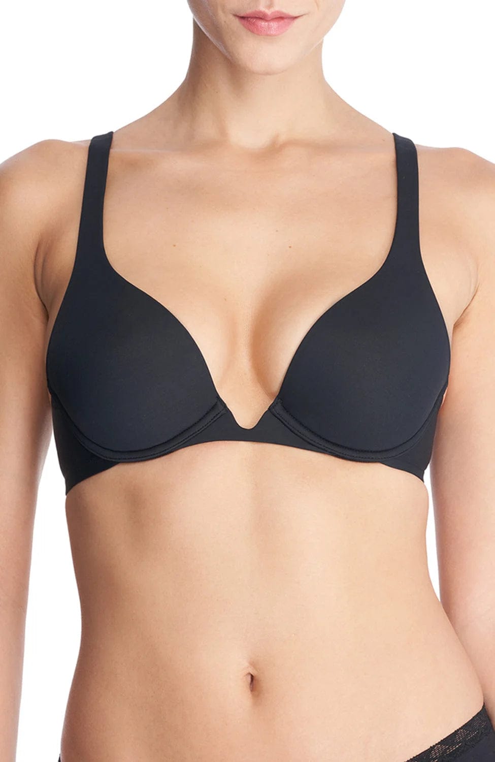 Sheer Lingerie Natori Bras Verge Convertible Plunge Contour Underwire Bra