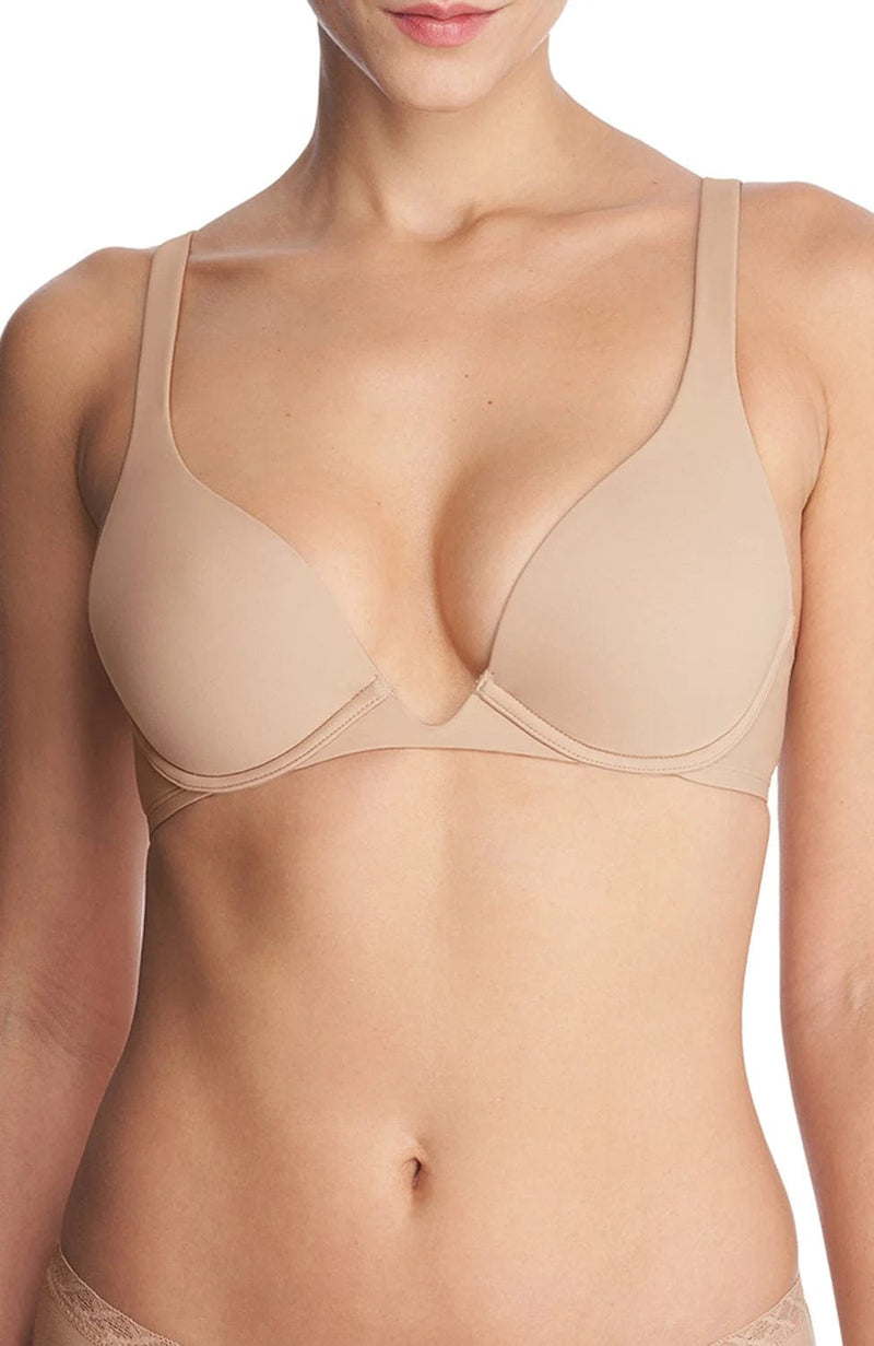 Verge Convertible Plunge Contour Underwire Bra-Bras-Natori-SHEER, SHEER, Luxury lingerie brand, Luxury lingerie Hong Kong, Designer lingerie HK, Designer lingerie online, International luxury lingerie, Luxury lingerie gift ideas, buy lingerie online, Designer lingerie global delivery, Luxury lingerie shipping to Australia, Luxury lingerie shipping to Singapore