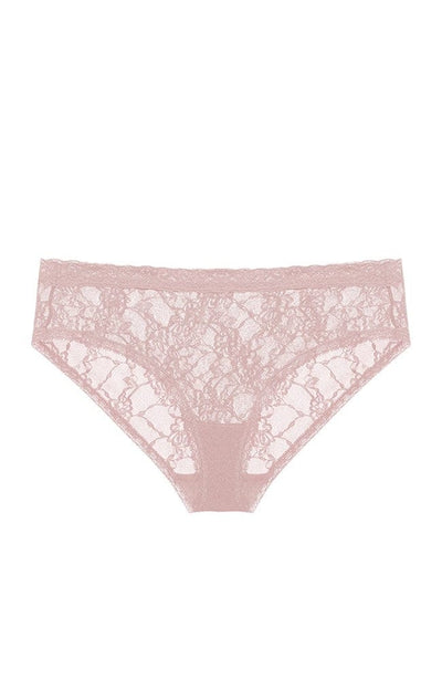 Sheer Lingerie Natori Underwear Rose Beige / 9001 / O/S Bliss Allure Lace Girl Brief