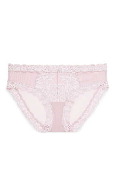 Sheer Lingerie Natori Underwear Feathers Hipster Brief