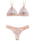 Sheer Lingerie Nette Rose Lingerie Sets XS / XS Atacama Triangle Bralette and Thong Set