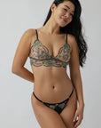 Sheer Lingerie Nette Rose Underwear Ghana Thong