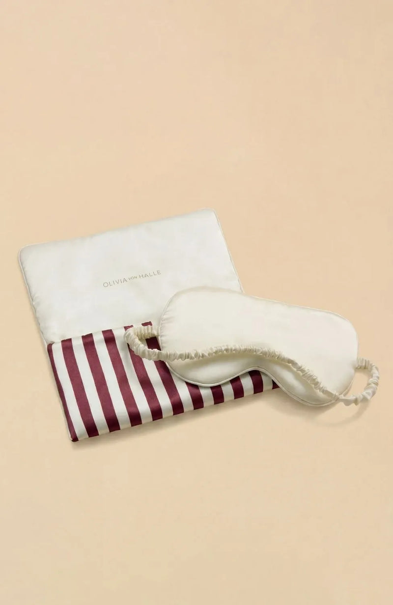 Sheer Lingerie Olivia von Halle Accessories Soren / O/S Audrey Silk Eyemask