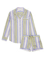 Sheer Lingerie Olivia von Halle Loungewear Draper / 2501 / XS Alba Draper Silk Pajama Set