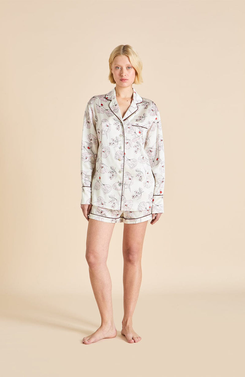 Sheer Lingerie Olivia von Halle Loungewear Alba Silk Pyjama Set