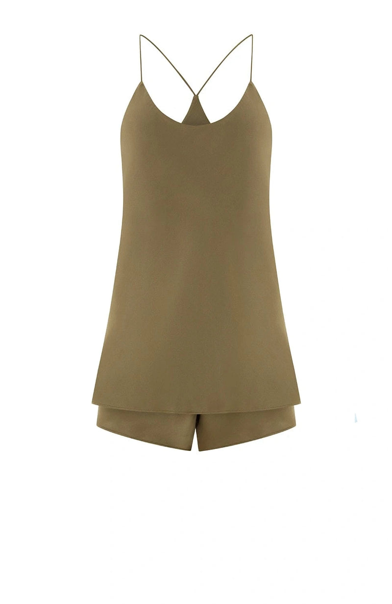 Sheer Lingerie Olivia von Halle Loungewear Bella Silk Cami & Shorts Set