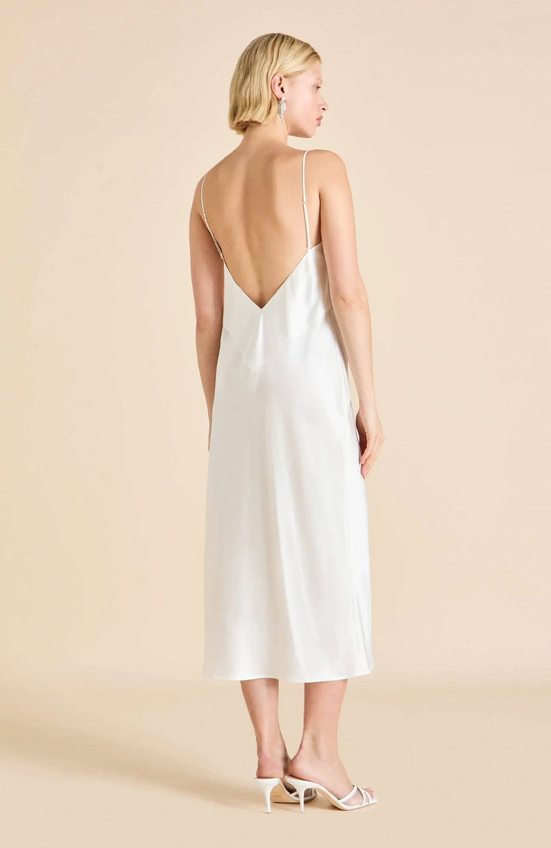 Ilse Silk Slip Dress-Loungewear-Olivia von Halle-SHEER, SHEER, Luxury lingerie brand, Luxury lingerie Hong Kong, Designer lingerie HK, Designer lingerie online, International luxury lingerie, Luxury lingerie gift ideas, buy lingerie online, Designer lingerie global delivery, Luxury lingerie shipping to Australia, Luxury lingerie shipping to Singapore