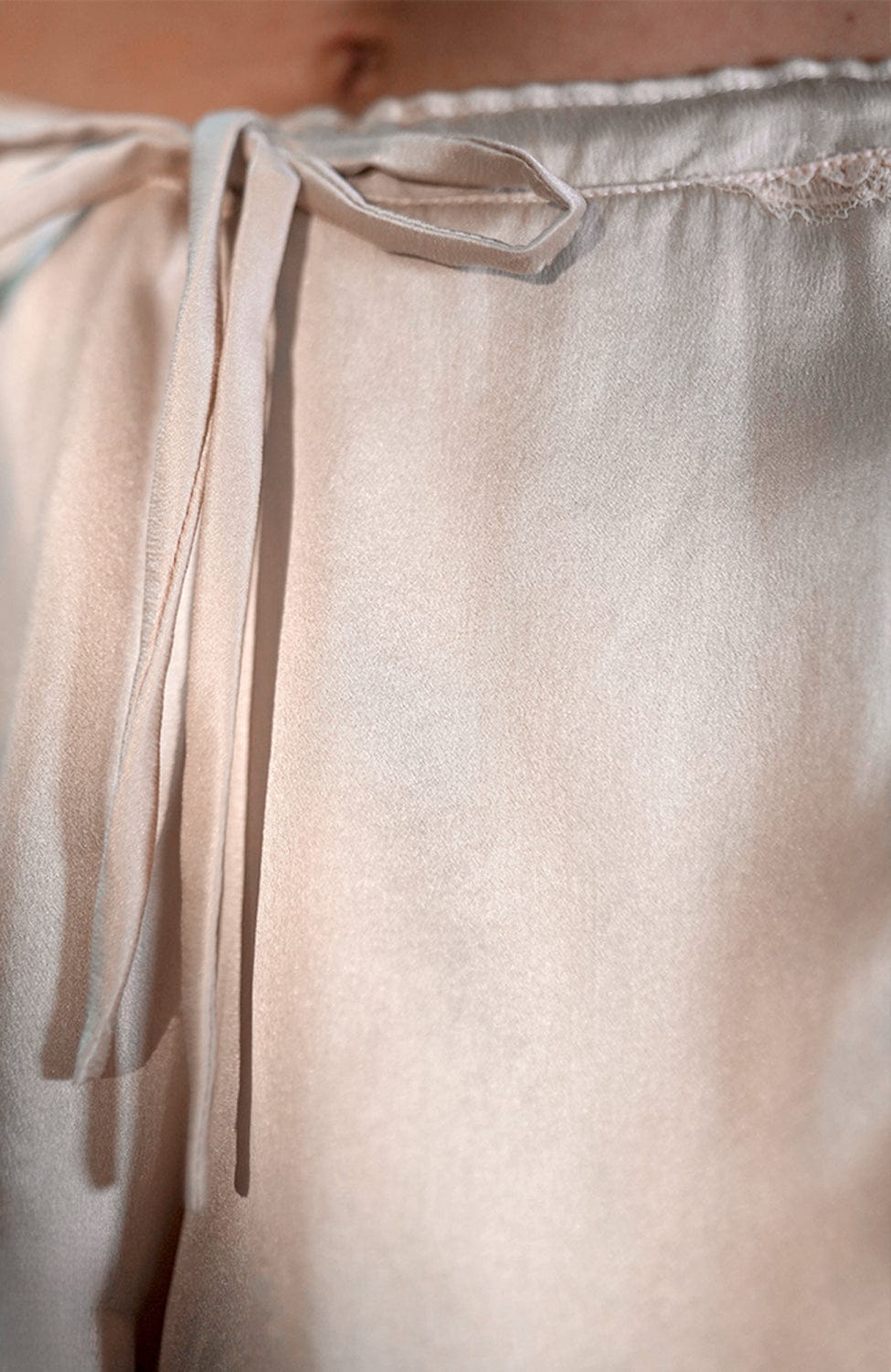 Sheer Lingerie Shell Belle Couture Loungewear Anais Silk Short