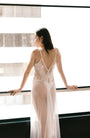 Sheer Lingerie Shell Belle Couture Loungewear Ivory / XS Iconic Gown