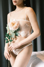 Sheer Lingerie Shell Belle Couture Loungewear Keeping Secrets Camisole