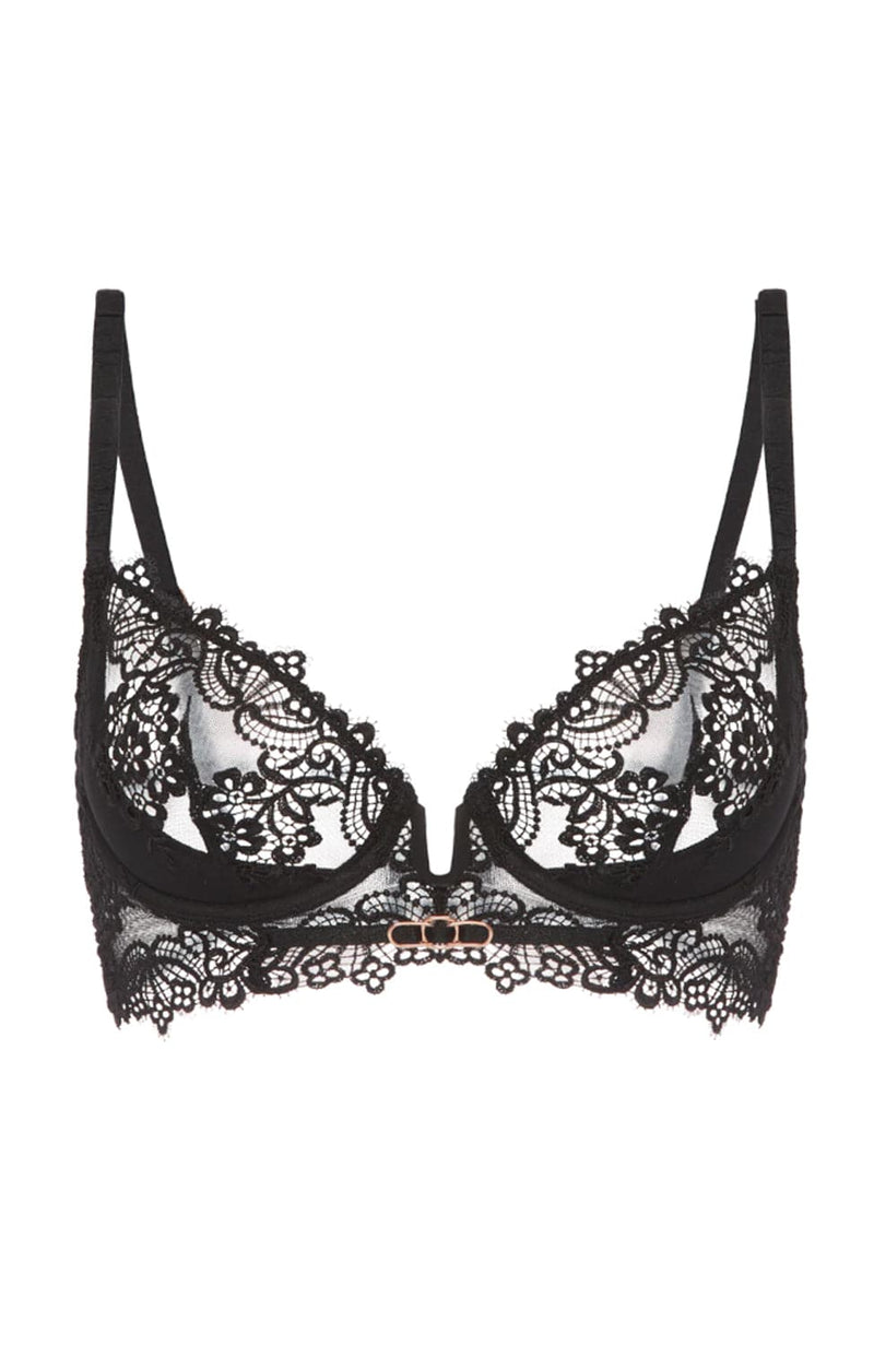 Sheer Lingerie Simone Perele Bras Idole Quarter Cup Bra