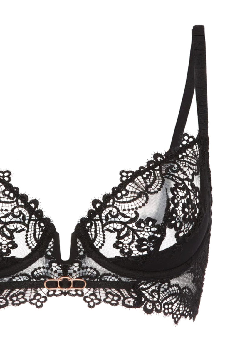 Idole Quarter Cup Bra-Bras-Simone Perele-SHEER, SHEER, Luxury lingerie brand, Luxury lingerie Hong Kong, Designer lingerie HK, Designer lingerie online, International luxury lingerie, Luxury lingerie gift ideas, buy lingerie online, Designer lingerie global delivery, Luxury lingerie shipping to Australia, Luxury lingerie shipping to Singapore
