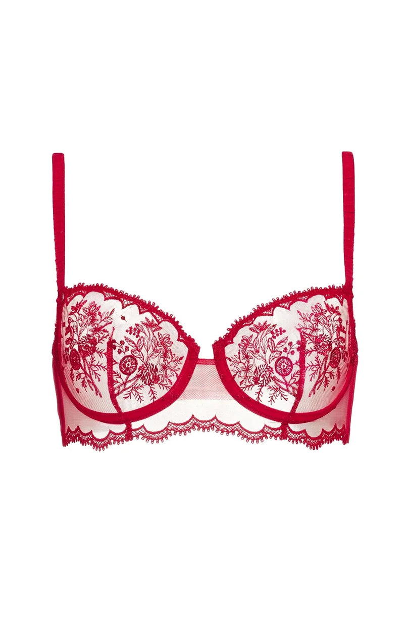 Sheer Lingerie Simone Perele Bras Intrigue Half Cup Bra