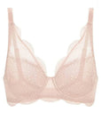 Sheer Lingerie Simone Perele Bras Peau Rose / 9001 / 32A Karma Squared Seckline Spacer Bra