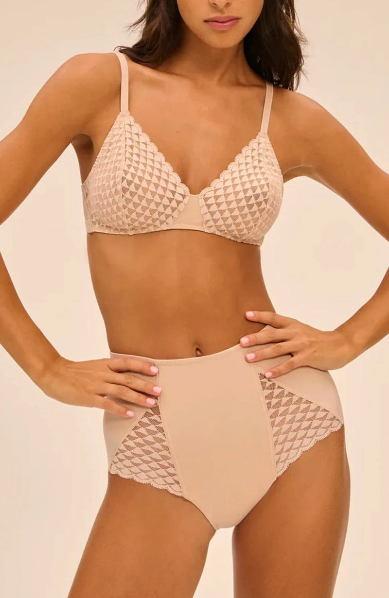 Sheer Lingerie Simone Perele Underwear Subtile Control Brief