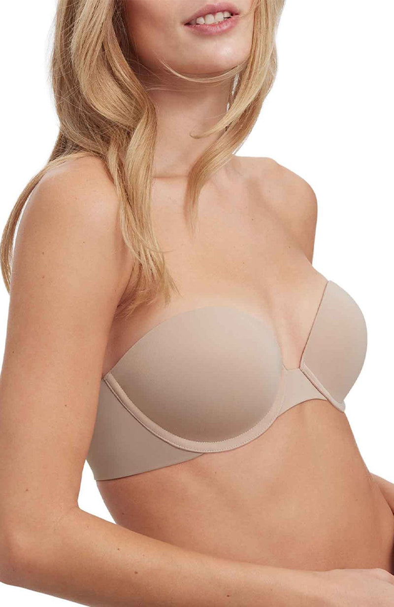 Breathless Strapless Push Up Bra-Bras-Skarlett Blue-SHEER, SHEER, Luxury lingerie brand, Luxury lingerie Hong Kong, Designer lingerie HK, Designer lingerie online, International luxury lingerie, Luxury lingerie gift ideas, buy lingerie online, Designer lingerie global delivery, Luxury lingerie shipping to Australia, Luxury lingerie shipping to Singapore