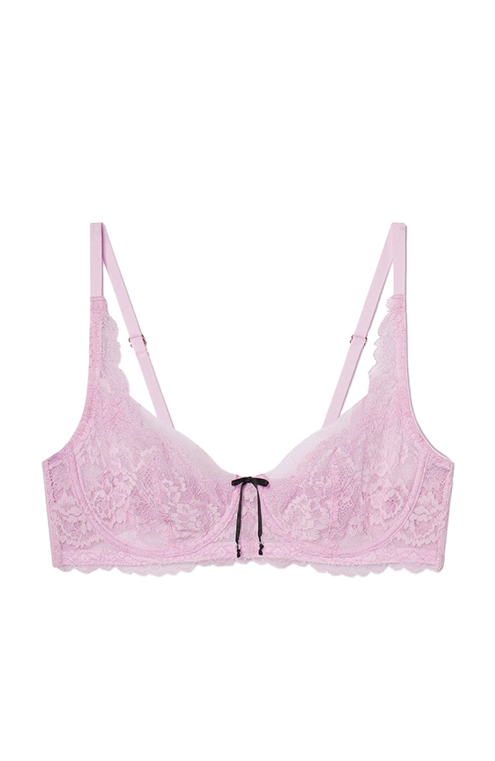 Sheer Lingerie Skarlett Blue Bras Ballerina Pink / 32B Minx Balconette Bra