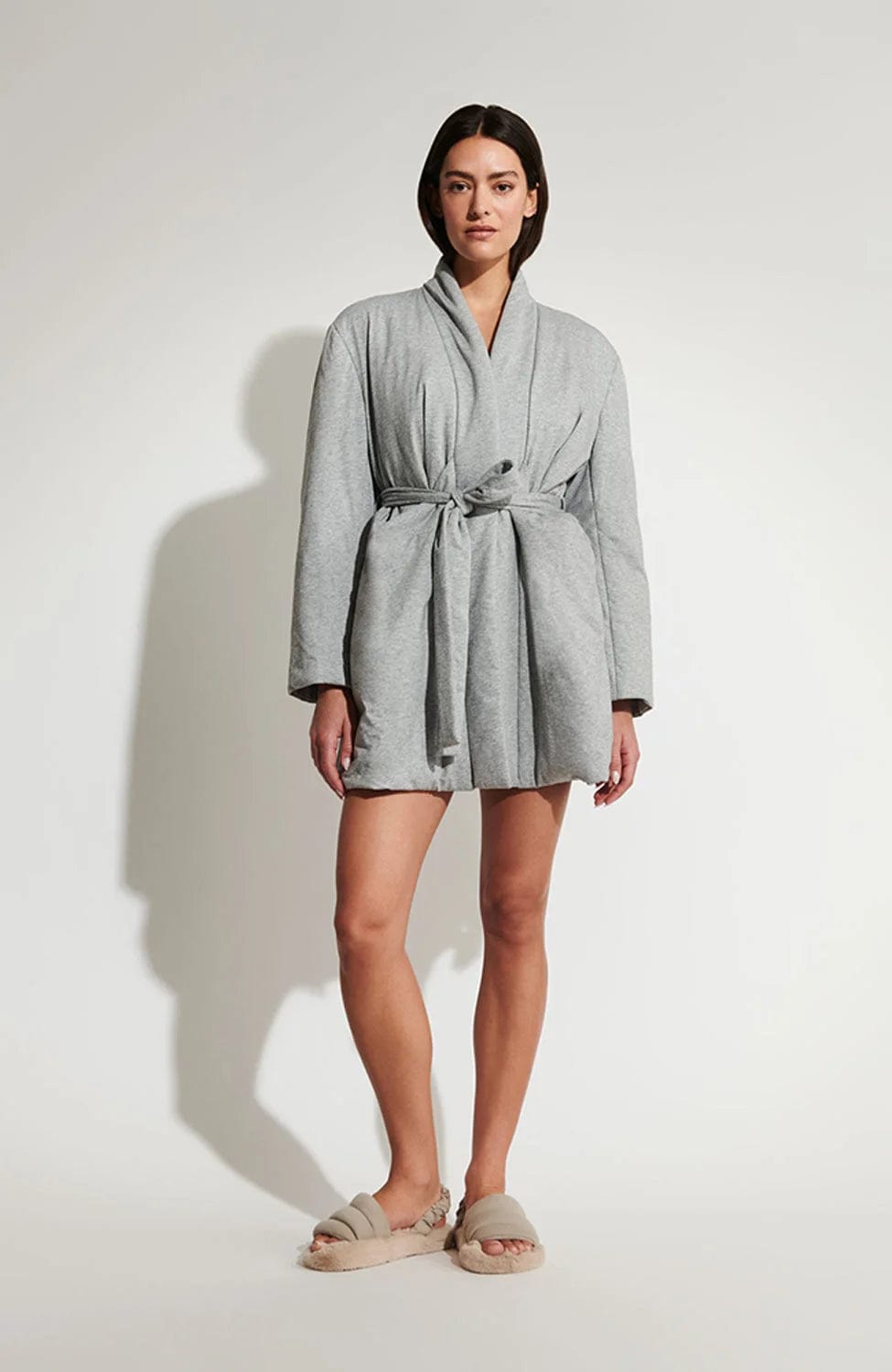 Sheer Lingerie Skin Loungewear Puff Wrap Shannon Wrap