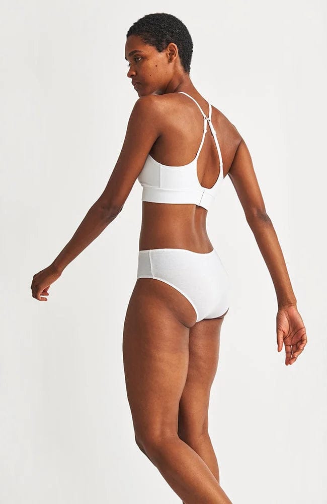 Sheer Lingerie Skin Underwear Galia Organic Pima Cotton Hipster 3 Pack