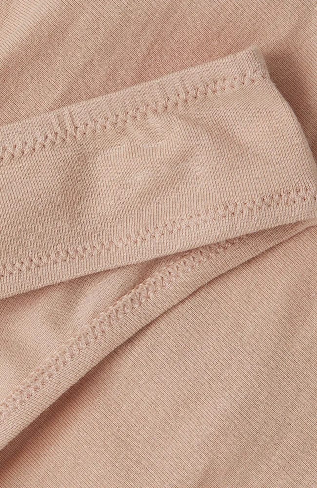 Sheer Lingerie Skin Underwear Genny Organic Pima Cotton Thong 3 Pack