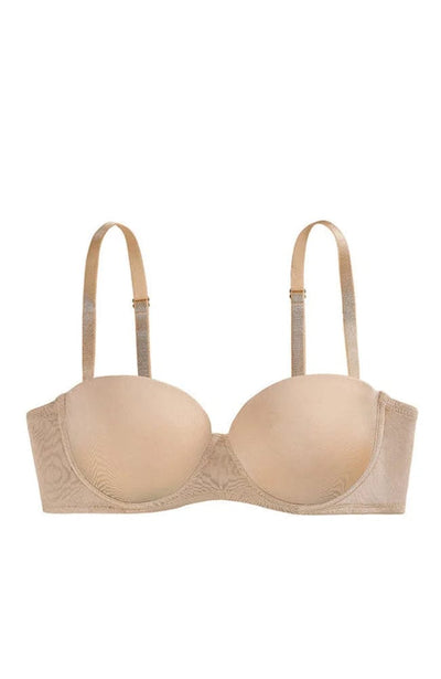 Sheer Lingerie The Little Bra Company Bras Latte / 1001 / 30C Sascha Smooth Strapless Push Up Bra
