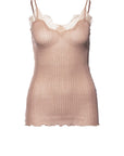 Sheer Lingerie Zimmerli Loungewear Powder Rose / S Richelieu Cotton Lace Camisole