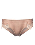 Sheer Lingerie Zimmerli Underwear Powder Rose / S Richelieu Cotton Lace Brief