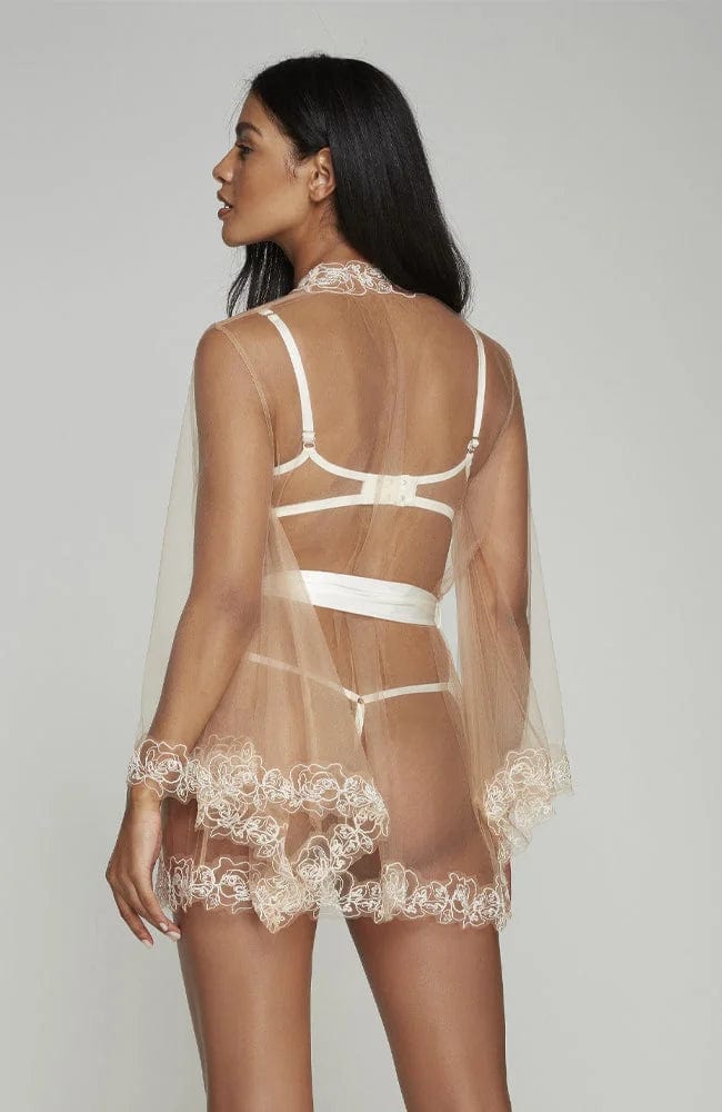 Sheer Lingerie Agent Provocateur Lingerie Sets Lindie Bra, Suspender and Thong Set