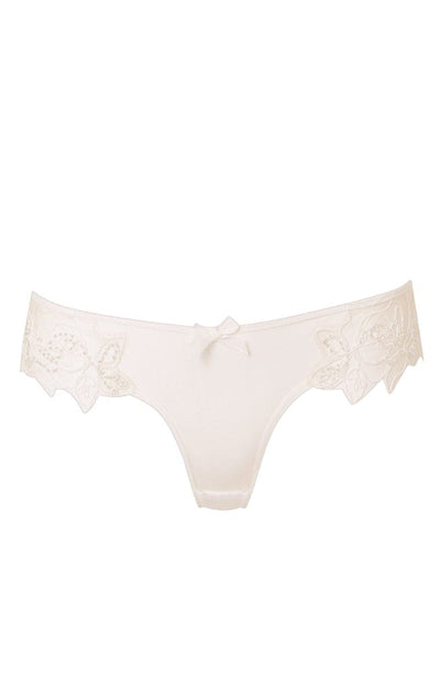 Sheer Lingerie Agent Provocateur Underwear Ivory / 9001 / 1 Lindie Brief