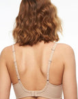 Sheer Lingerie Chantelle Bras Parisian Allure Lace Covering Underwired Bra