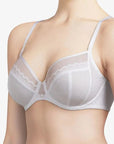 Sheer Lingerie Chantelle Bras Parisian Allure Lace Covering Underwired Bra