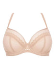 Sheer Lingerie Chantelle Bras Nude / 32A Parisian Allure Lace Covering Underwired Bra