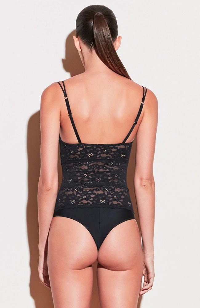 Sheer Lingerie Fleur du Mal Bodywear Charlotte Lace Balconette Bodysuit