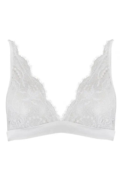 Sheer Lingerie Fleur of England Bras White / 9001 / S Signature Boudoir Bra
